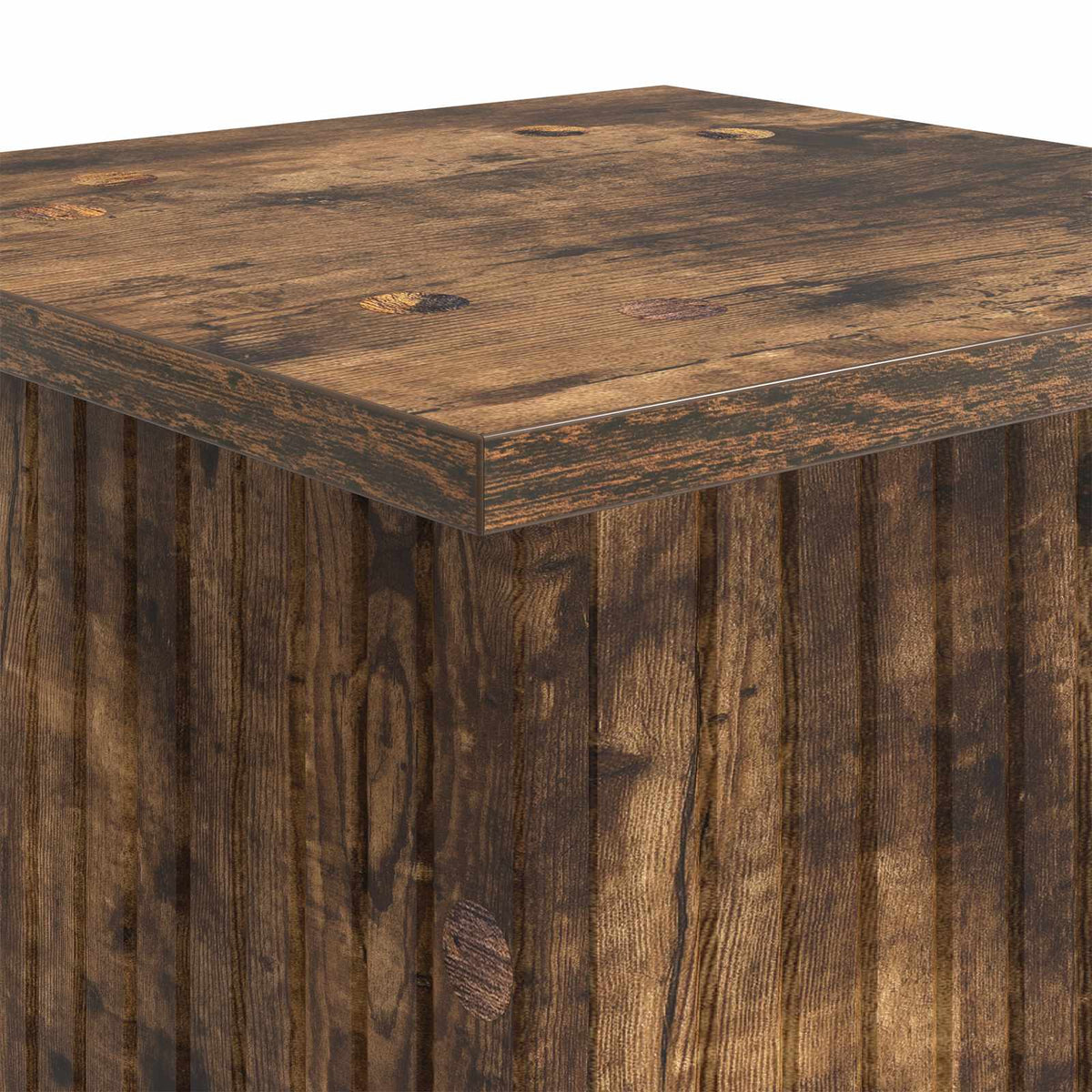 Planteholder 2 stk. Røget eg 30,5 x 30 x 60,5 cm