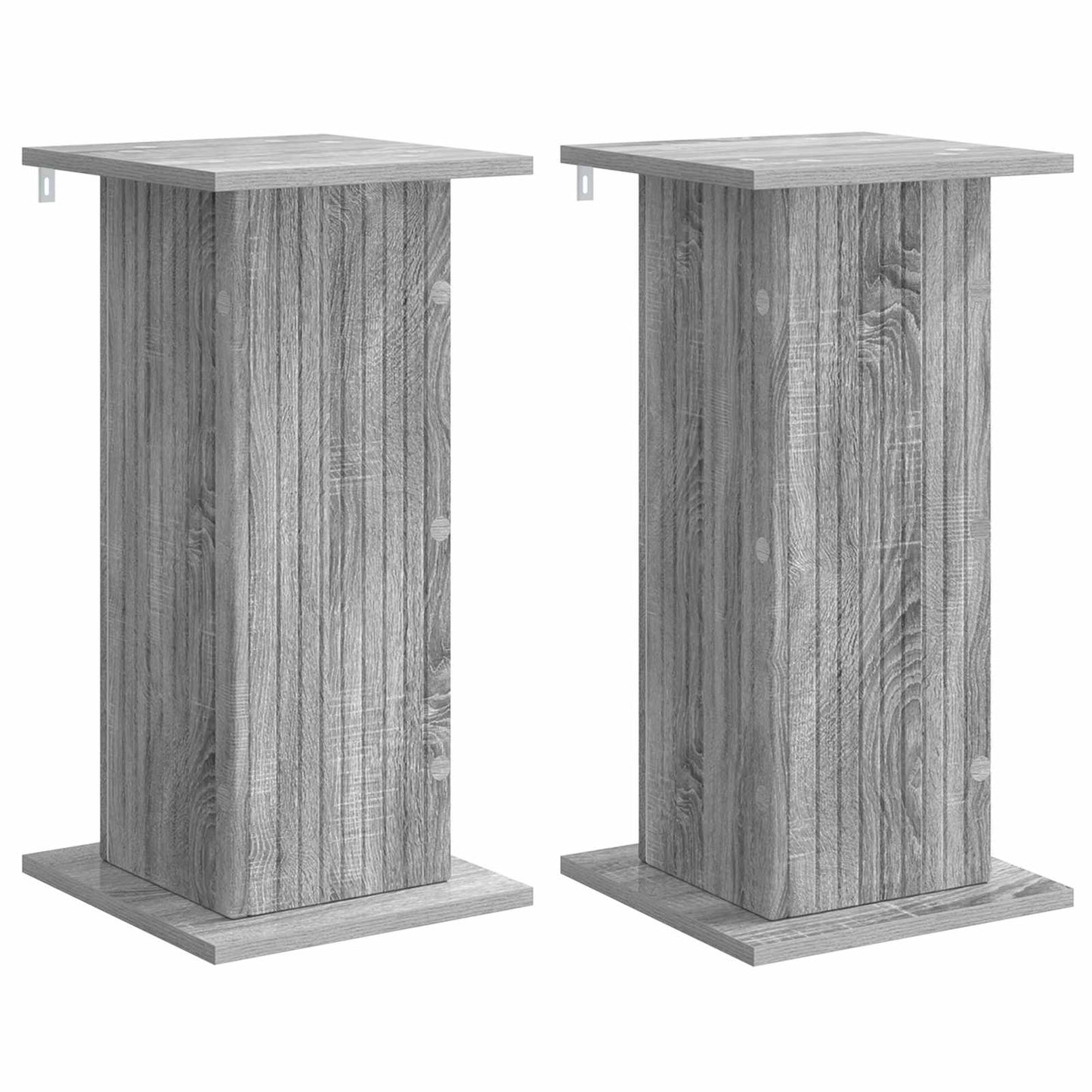 Planteholder 2 stk. Grå sonoma-eg 30,5 x 30 x 60,5 cm