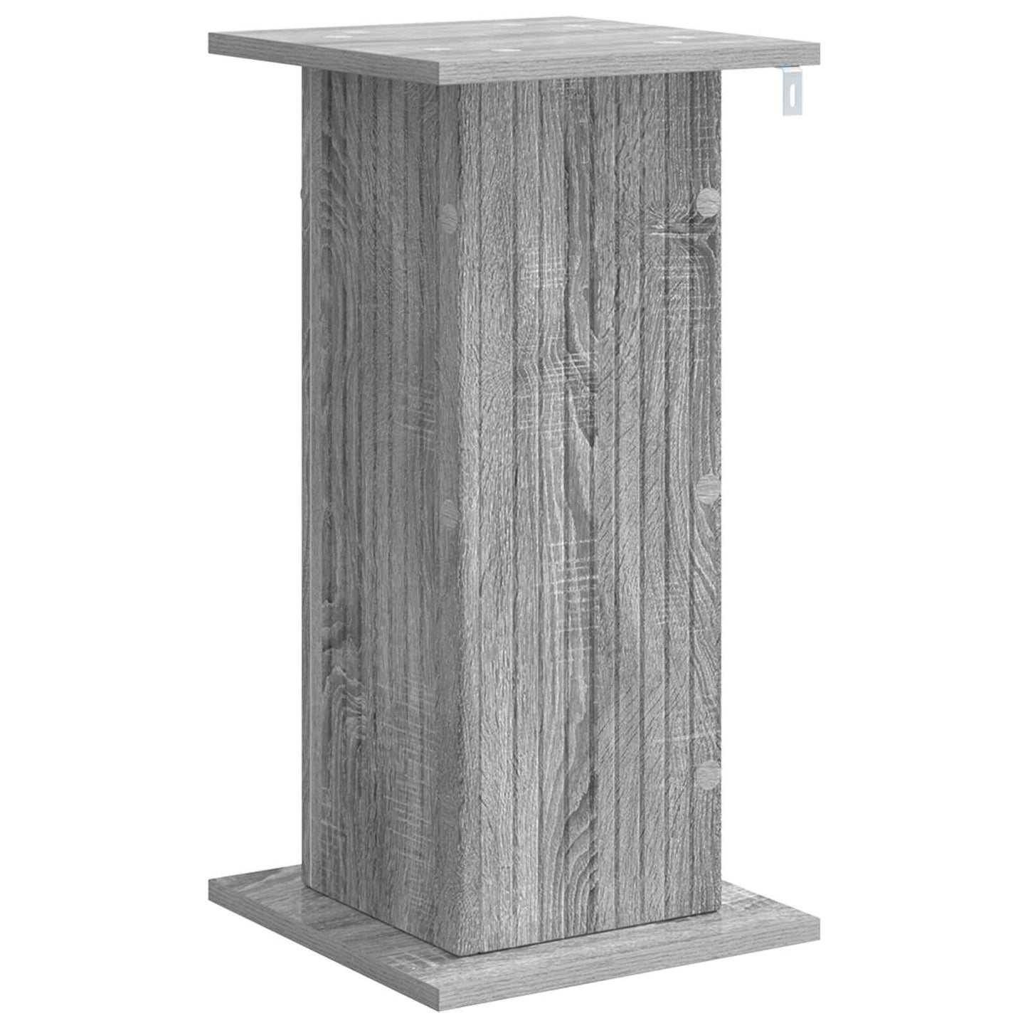 Planteholder 2 stk. Grå sonoma-eg 30,5 x 30 x 60,5 cm