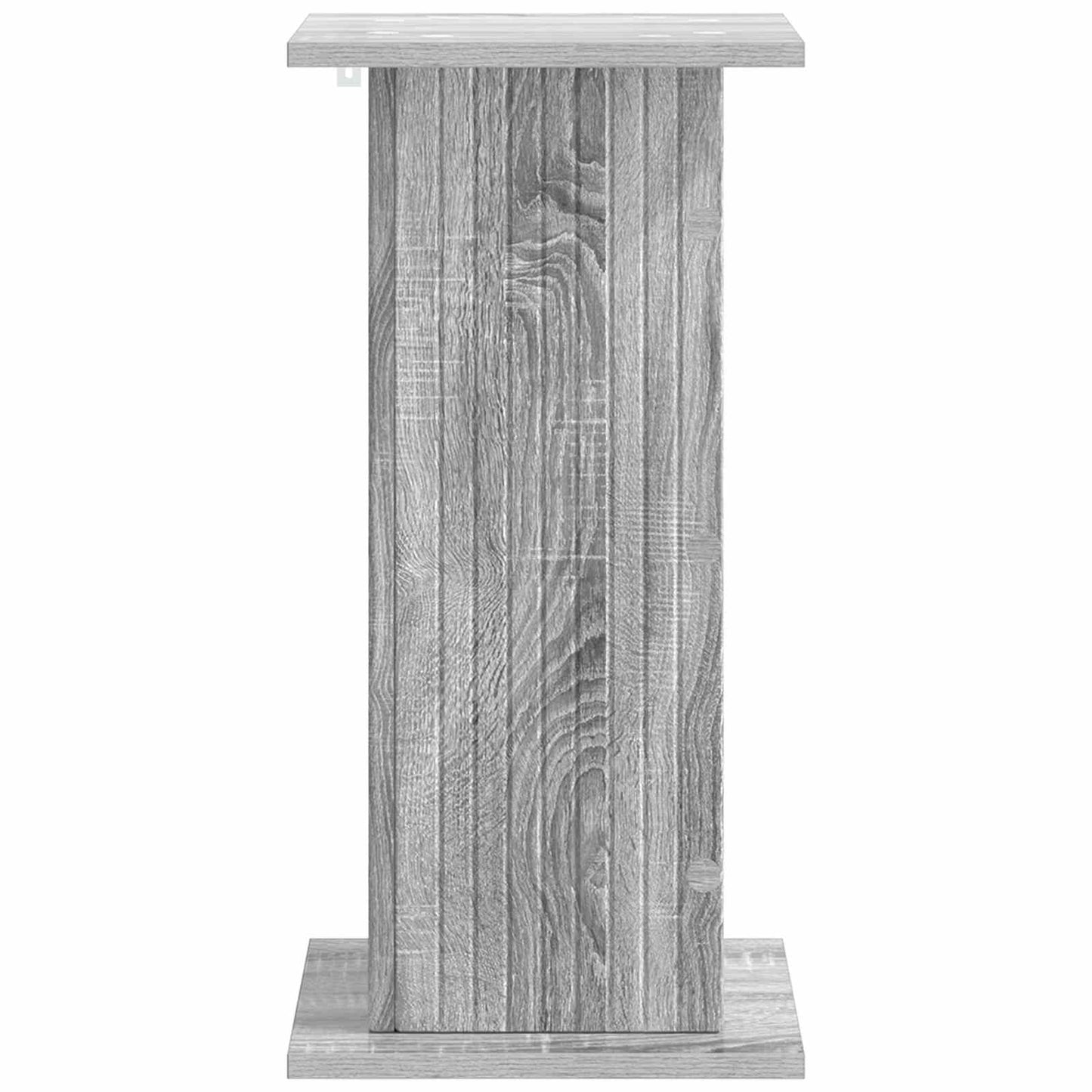 Planteholder 2 stk. Grå sonoma-eg 30,5 x 30 x 60,5 cm