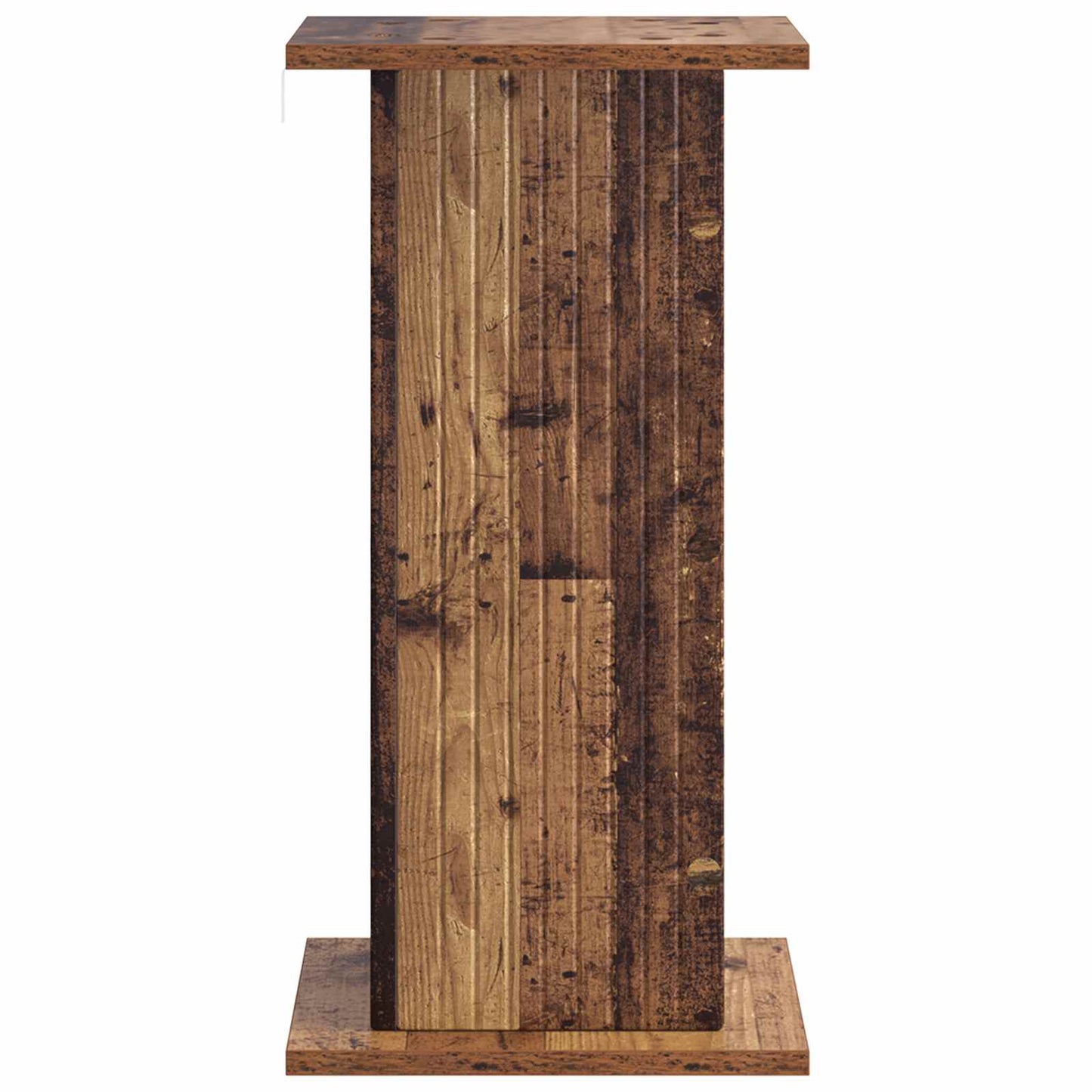 Planteholder Gammelt træ 30,5 x 30 x 60,5 cm Konstrueret træ