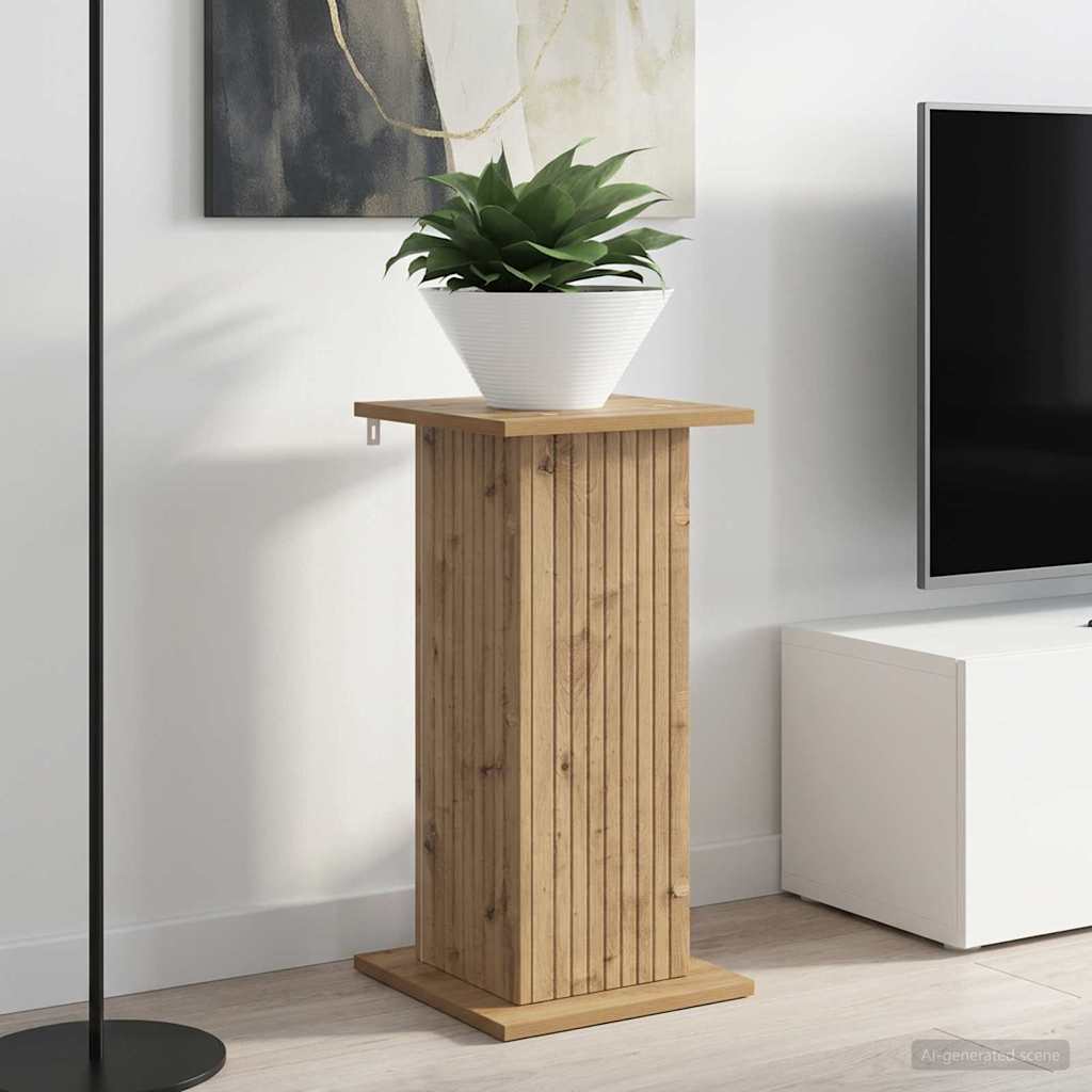 Planteholder Artisan-eg 30,5 x 30 x 60,5 cm Konstrueret træ