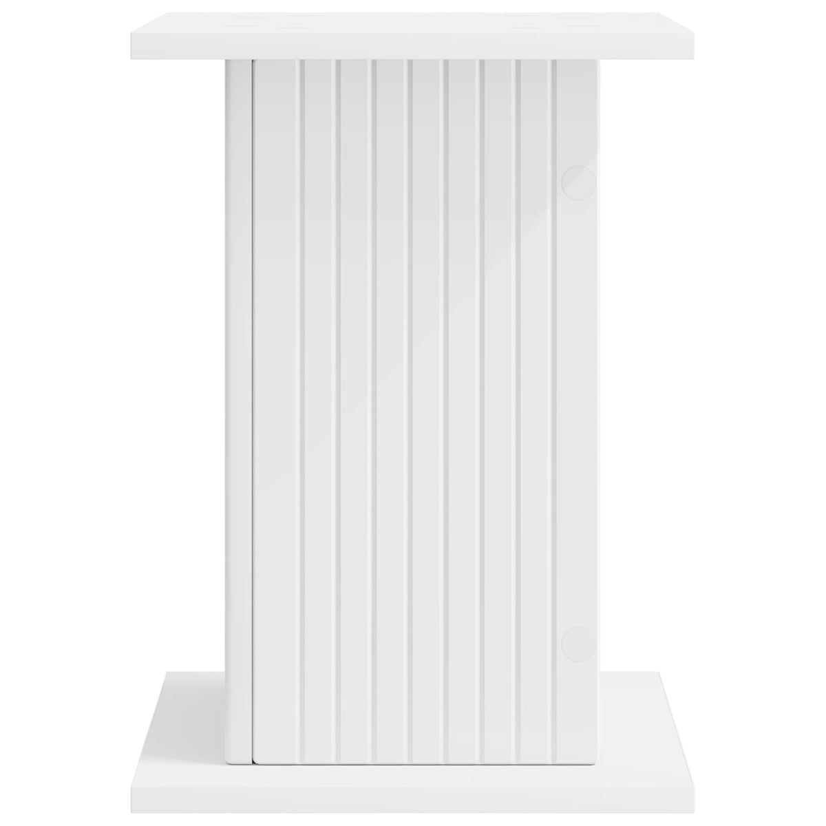 Planteholder Hvid 30,5 x 30 x 43 cm Konstrueret træ