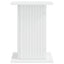 Planteholder 2 stk. Hvid 30,5 x 30 x 43 cm Konstrueret træ