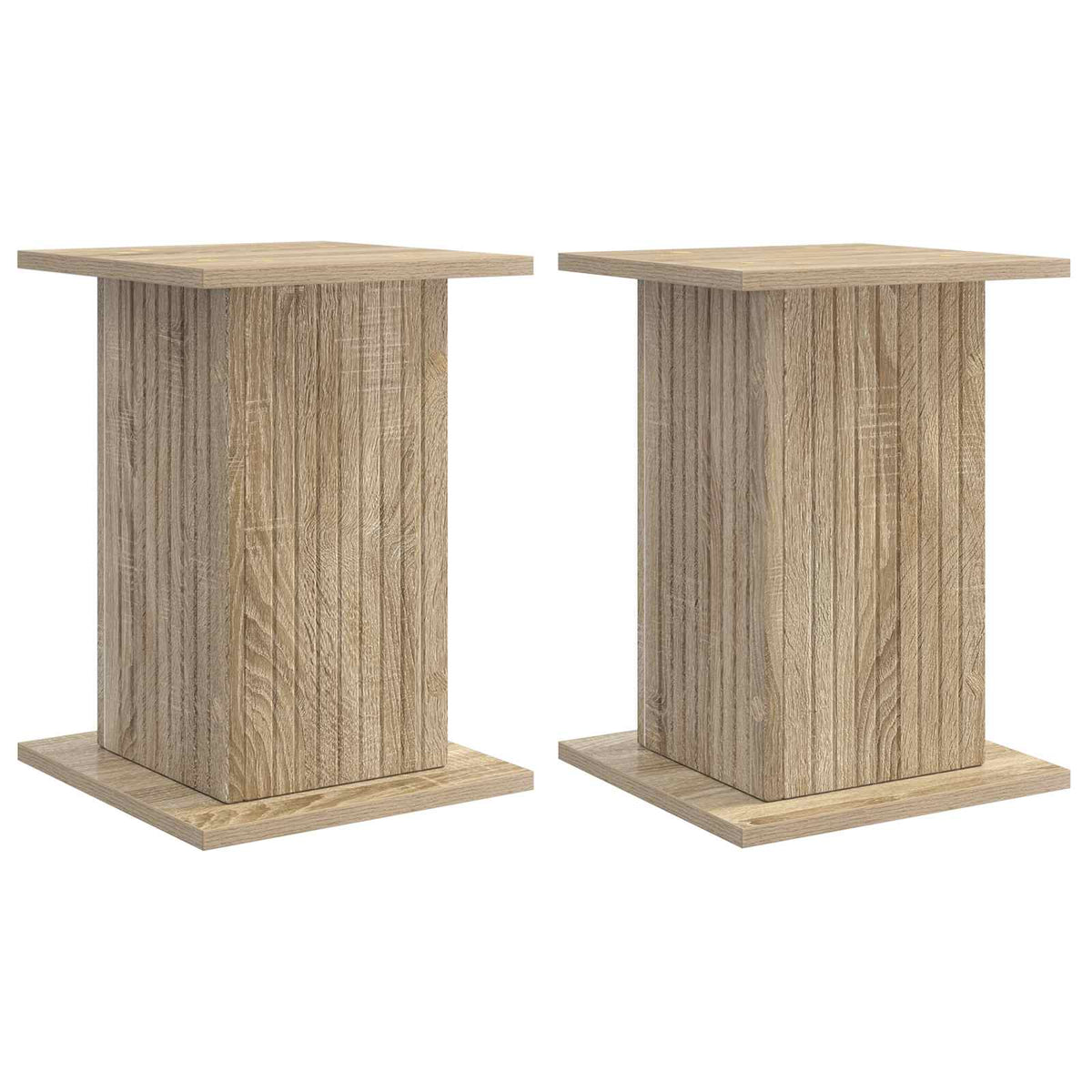 Planteholder 2 stk. Sonoma-eg 30,5 x 30 x 43 cm Konstrueret træ