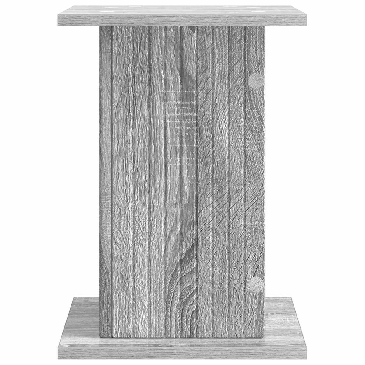 Planteholder Grå sonoma-eg 30,5 x 30 x 43 cm Konstrueret træ