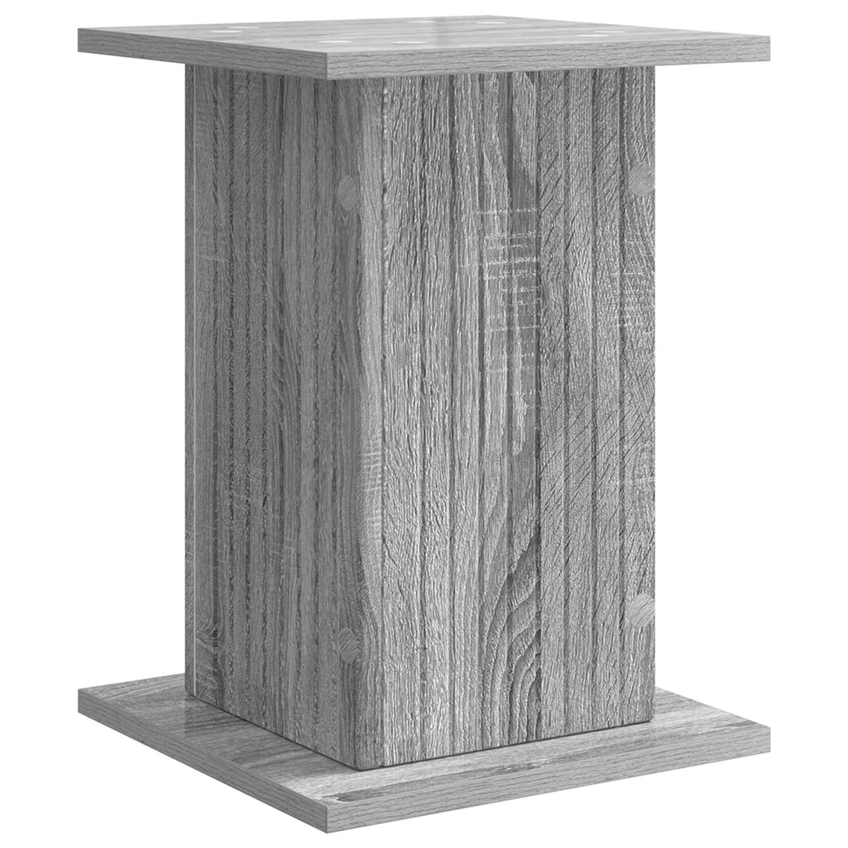 Planteholder 2 stk. Grå sonoma-eg 30,5 x 30 x 43 cm