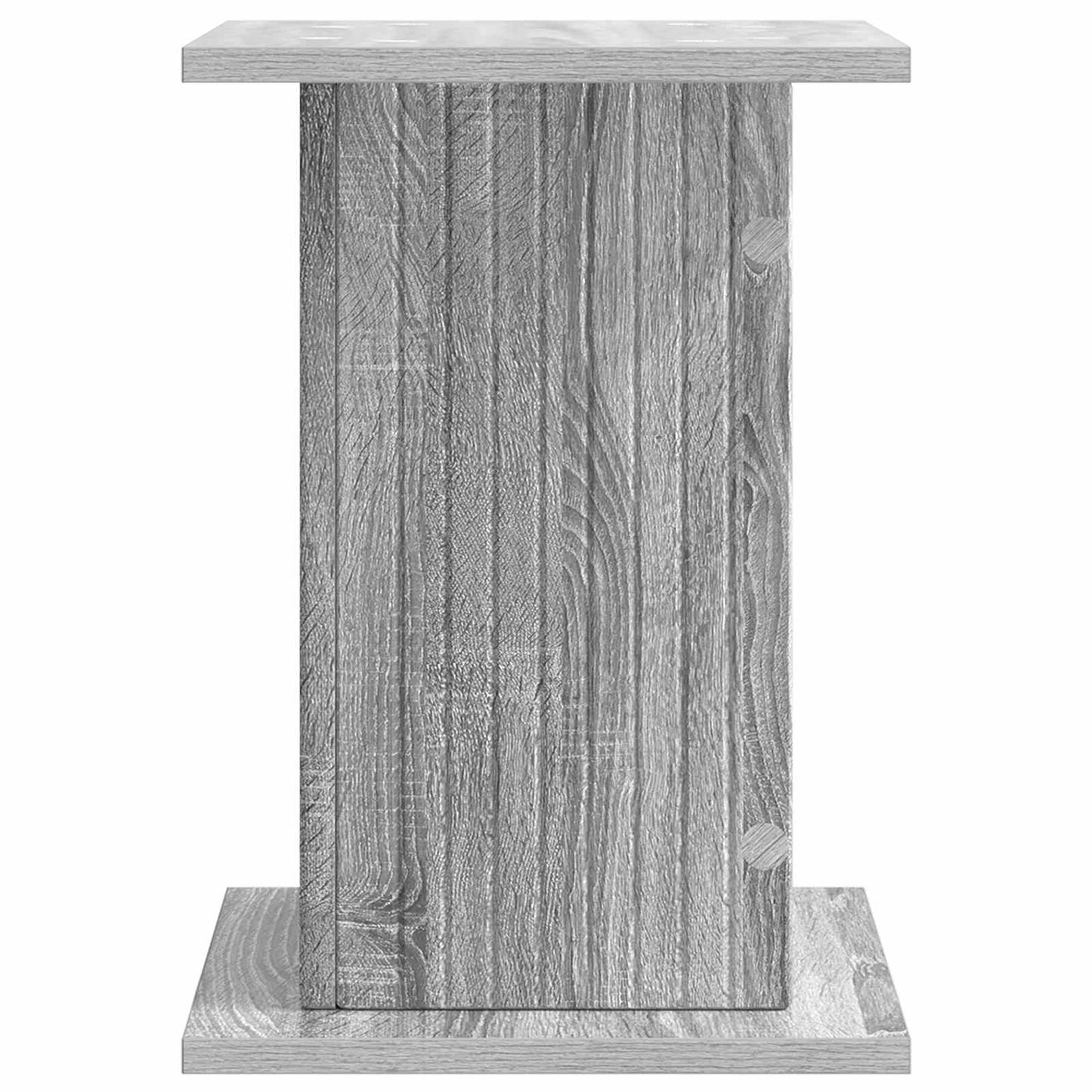 Planteholder 2 stk. Grå sonoma-eg 30,5 x 30 x 43 cm
