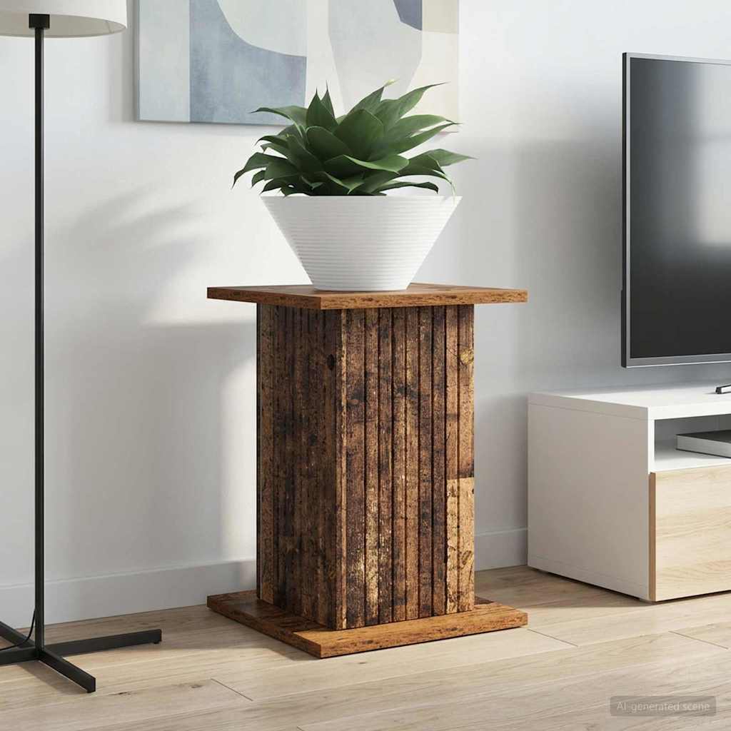 Planteholder Gammelt træ 30,5 x 30 x 43 cm Konstrueret træ