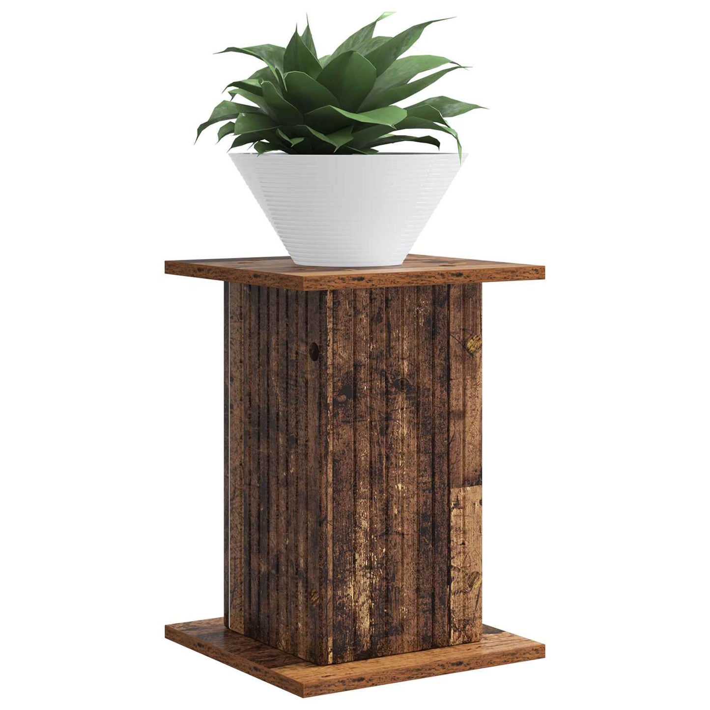 Planteholder Gammelt træ 30,5 x 30 x 43 cm Konstrueret træ