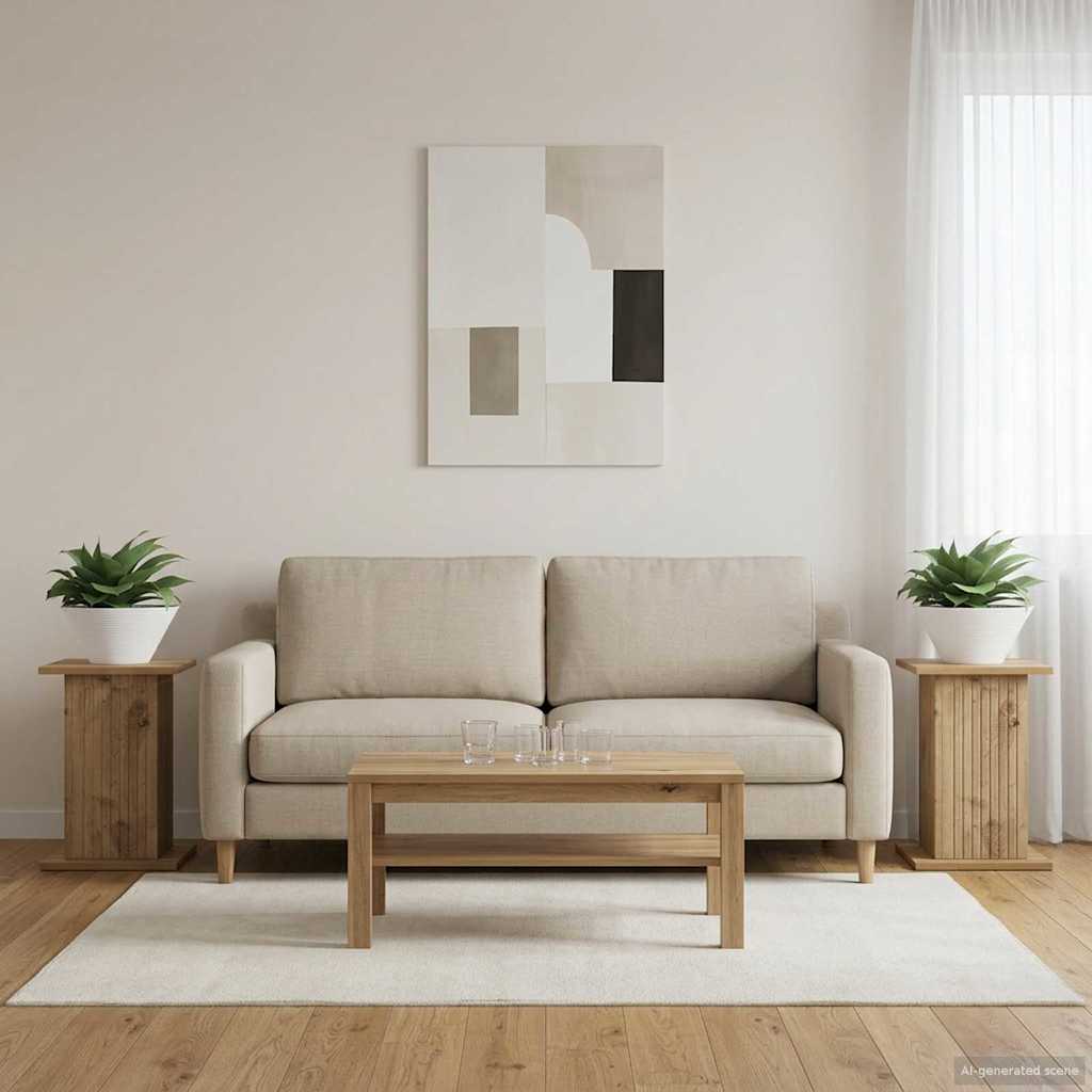 Planteholder 2 stk. Artisan-eg 30,5 x 30 x 43 cm