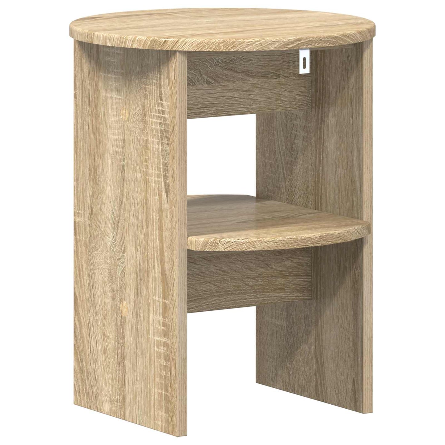 Sideskab 2 stk. Sonoma eg Ø40 x 50 cm Konstrueret træ
