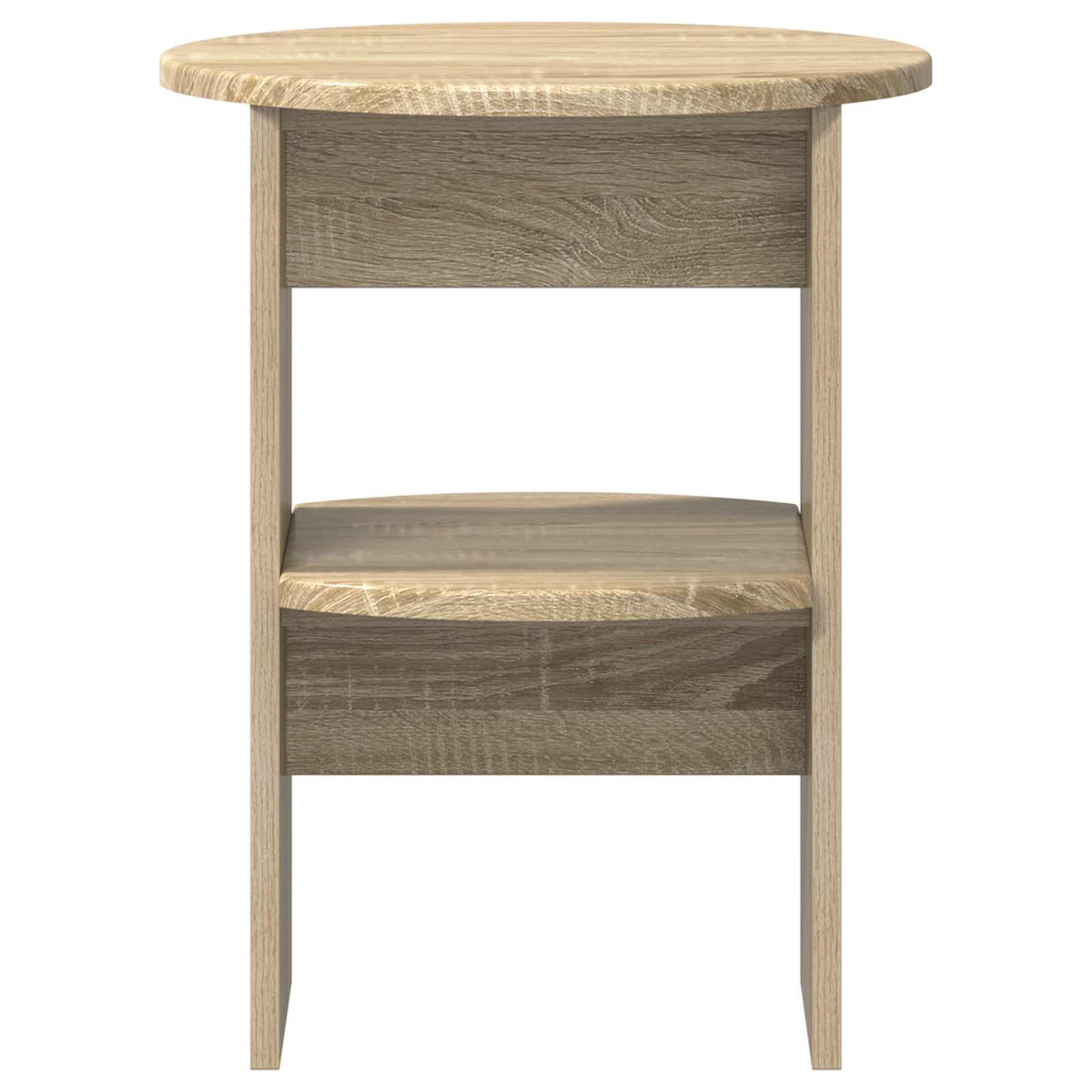 Sideskab 2 stk. Sonoma eg Ø40 x 50 cm Konstrueret træ