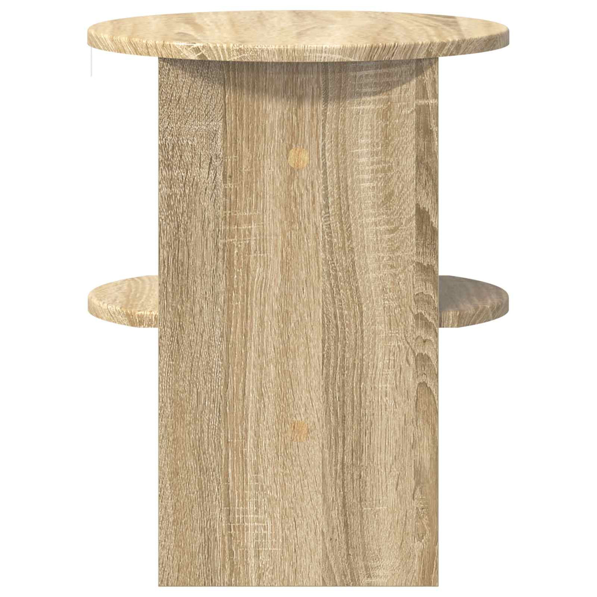 Sideskab 2 stk. Sonoma eg Ø40 x 50 cm Konstrueret træ