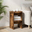 Sideskab Røget Eg Ø40 x 50 cm Konstrueret træ
