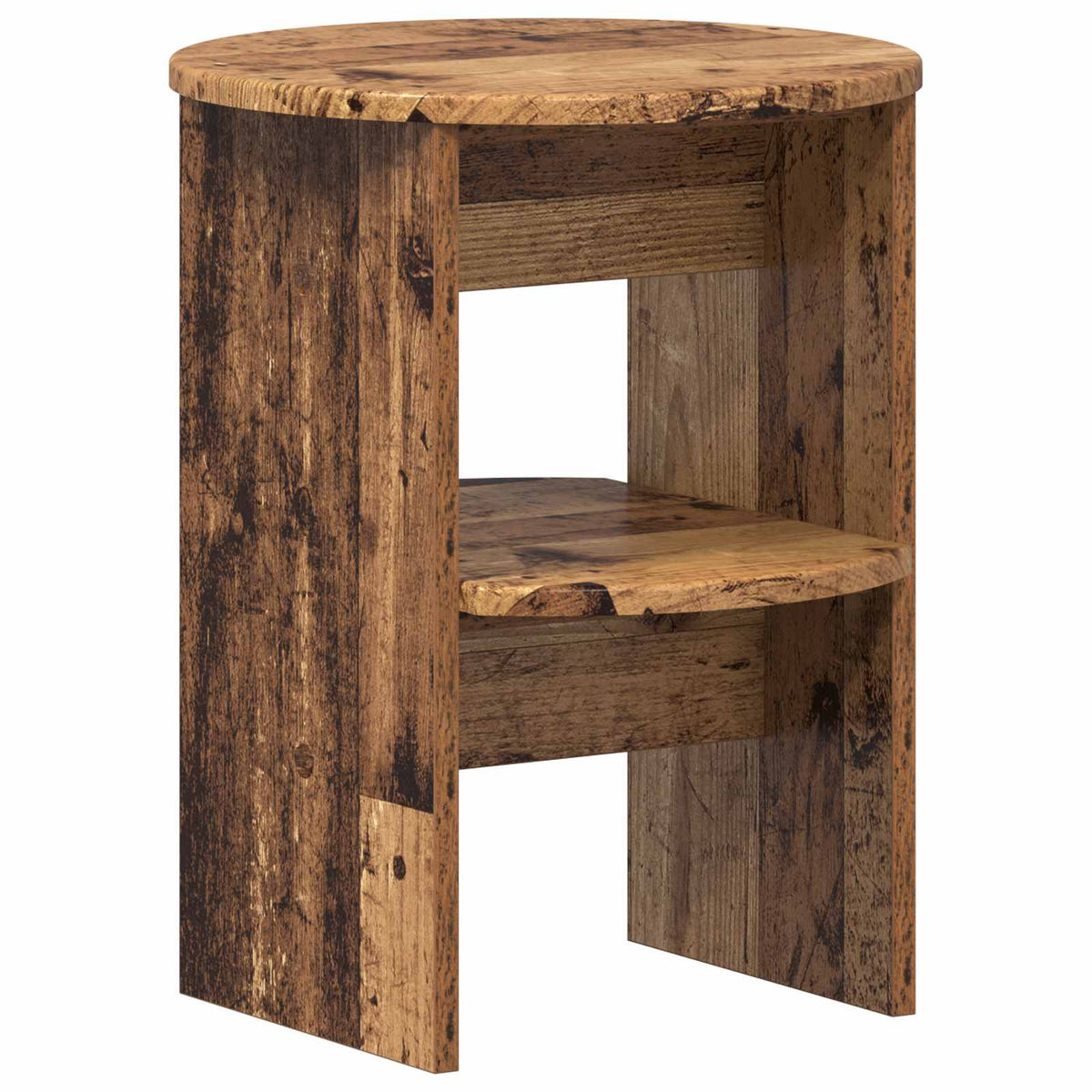 Sideskab Gammelt træ Ø40 x 50 cm Konstrueret træ