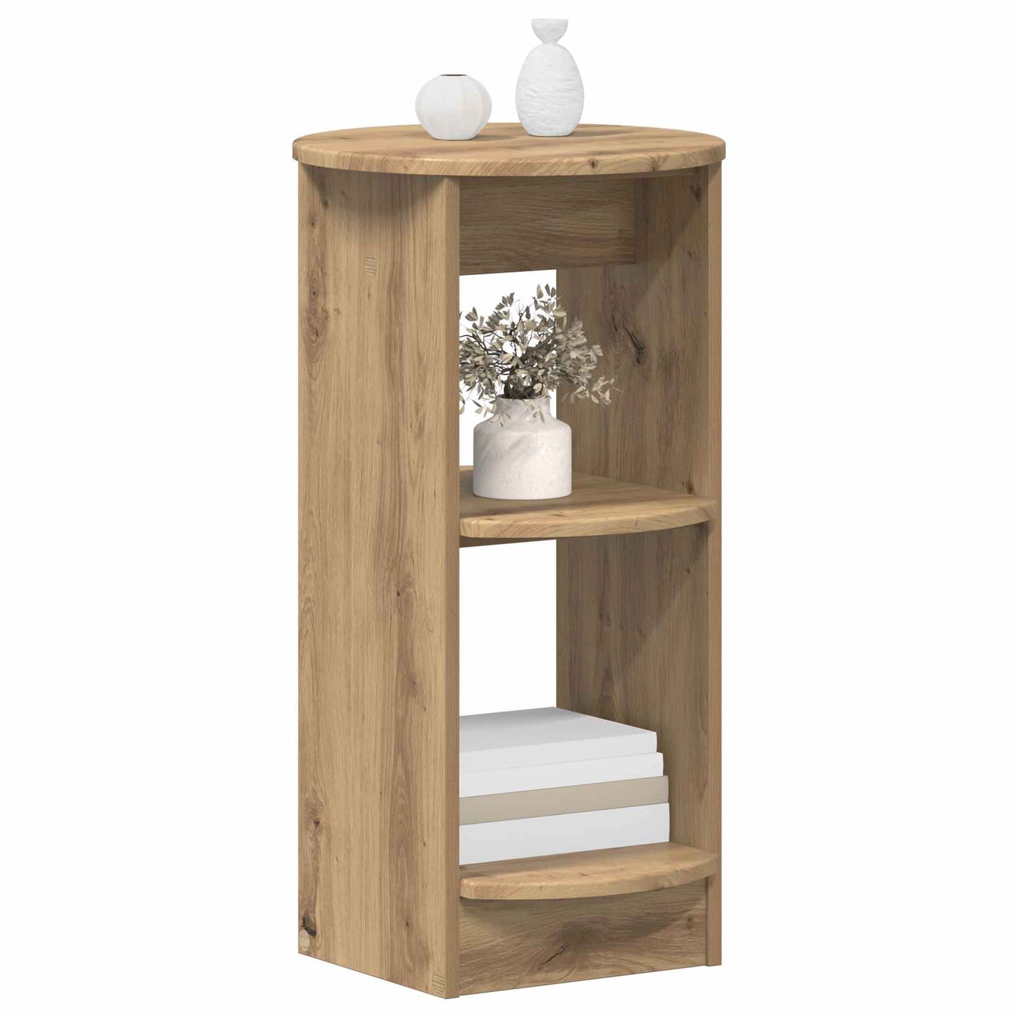 Sideskab Artisan Eg 40 x 40 x 75 cm Konstrueret træ