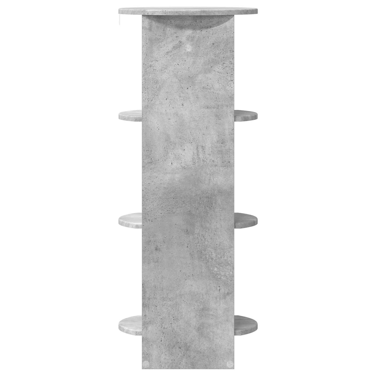 Sideskab BetonGrå 40 x 40 x 100 cm Konstrueret træ