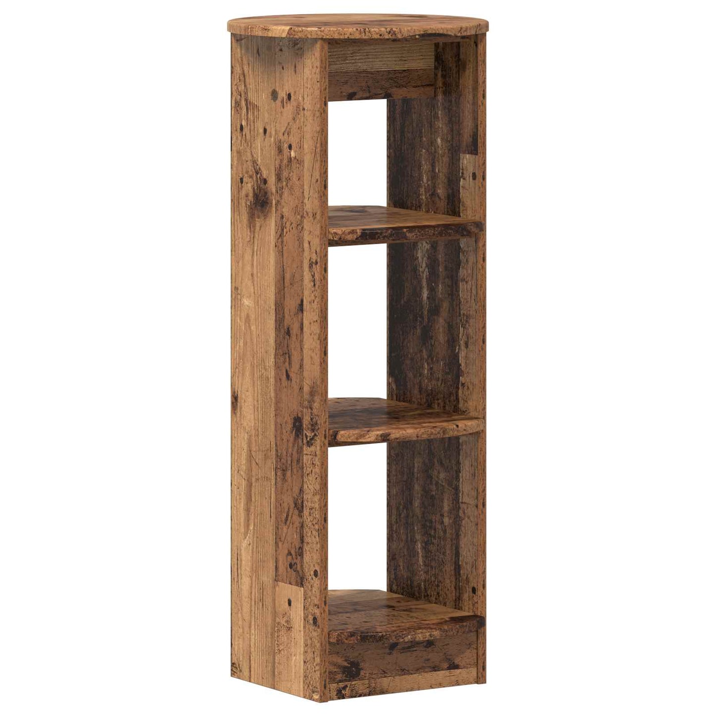 Sideskab Gammelt træ 40 x 40 x 100 cm Konstrueret træ