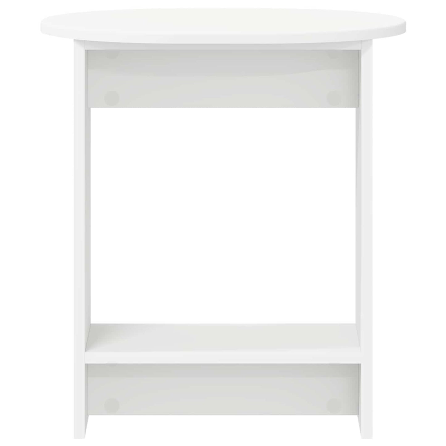 Sidebord Hvid 50 x 39,5 x 55 cm Konstrueret træ