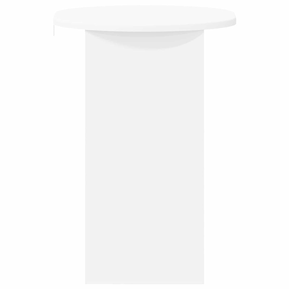 Sidebord Hvid 50 x 39,5 x 55 cm Konstrueret træ
