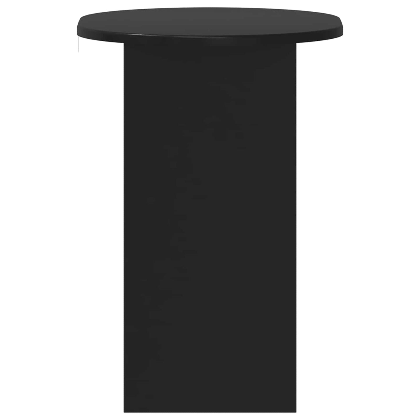 Sidebord Sort 50 x 39,5 x 55 cm Konstrueret træ