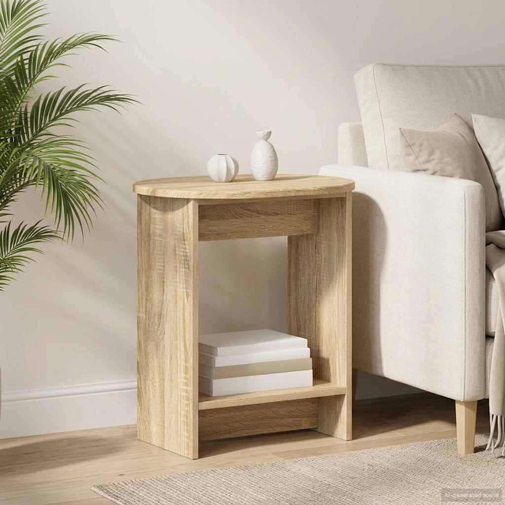 Sidebord Sonoma-eg 50 x 39,5 x 55 cm Konstrueret træ
