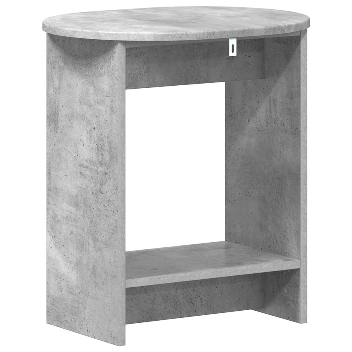 Sidebord Betongrå 50 x 39,5 x 55 cm Konstrueret træ