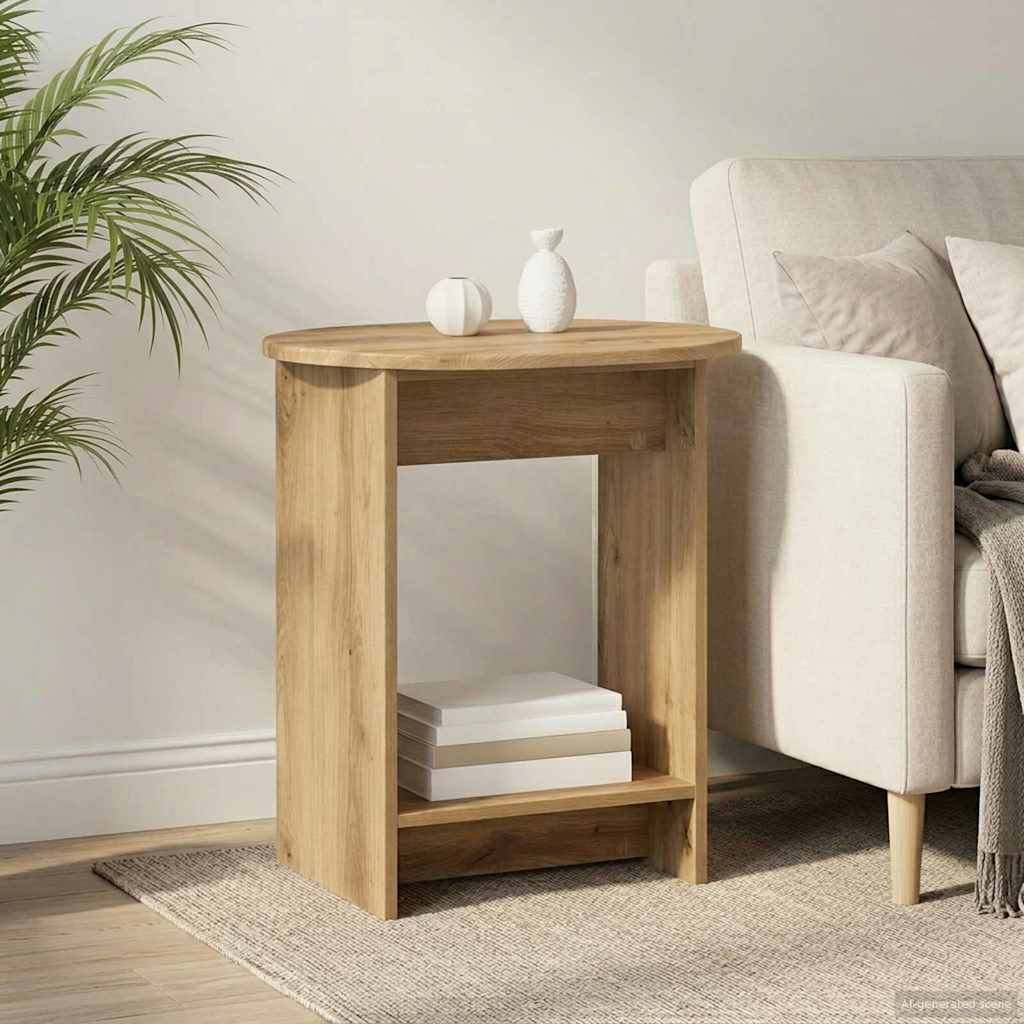 Sidebord Artisan-eg 50 x 39,5 x 55 cm Konstrueret træ