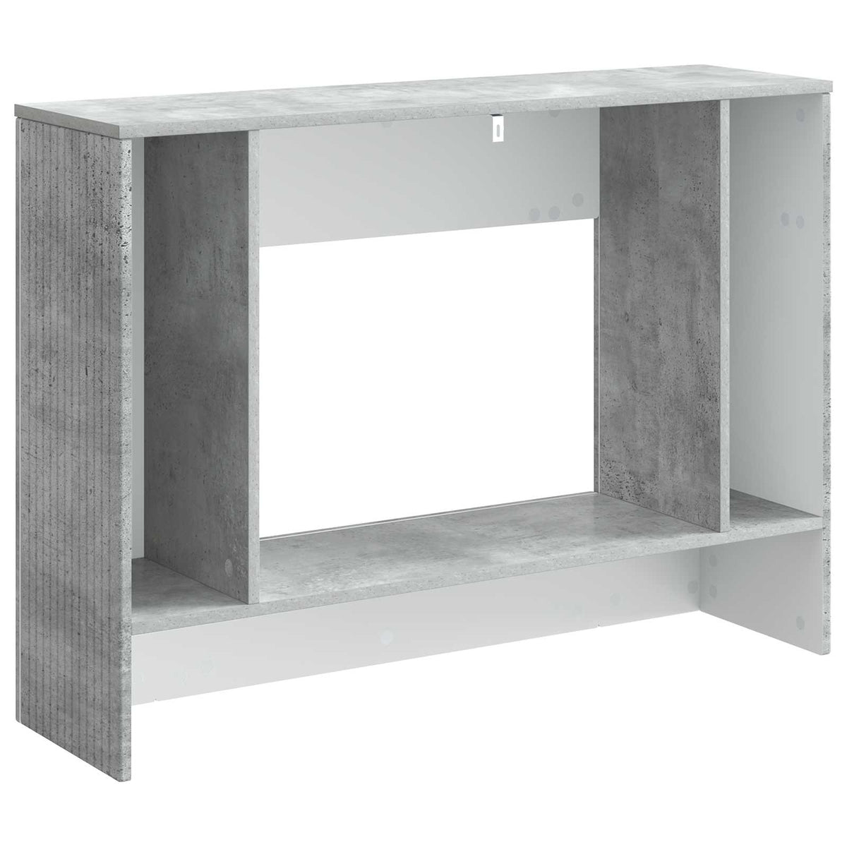 Konsolbord BetonGrå 101 x 29 x 74 cm Konstrueret træ