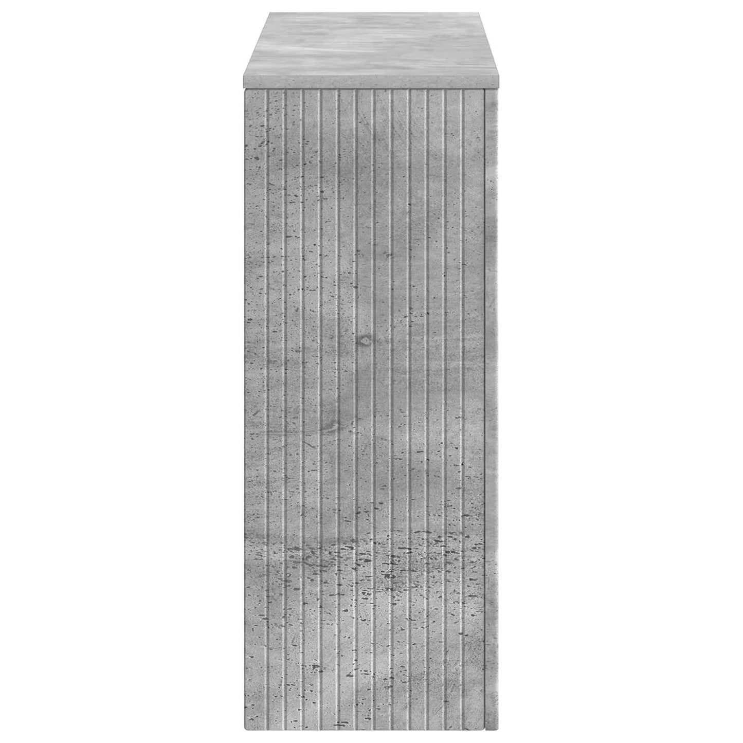 Konsolbord BetonGrå 101 x 29 x 74 cm Konstrueret træ