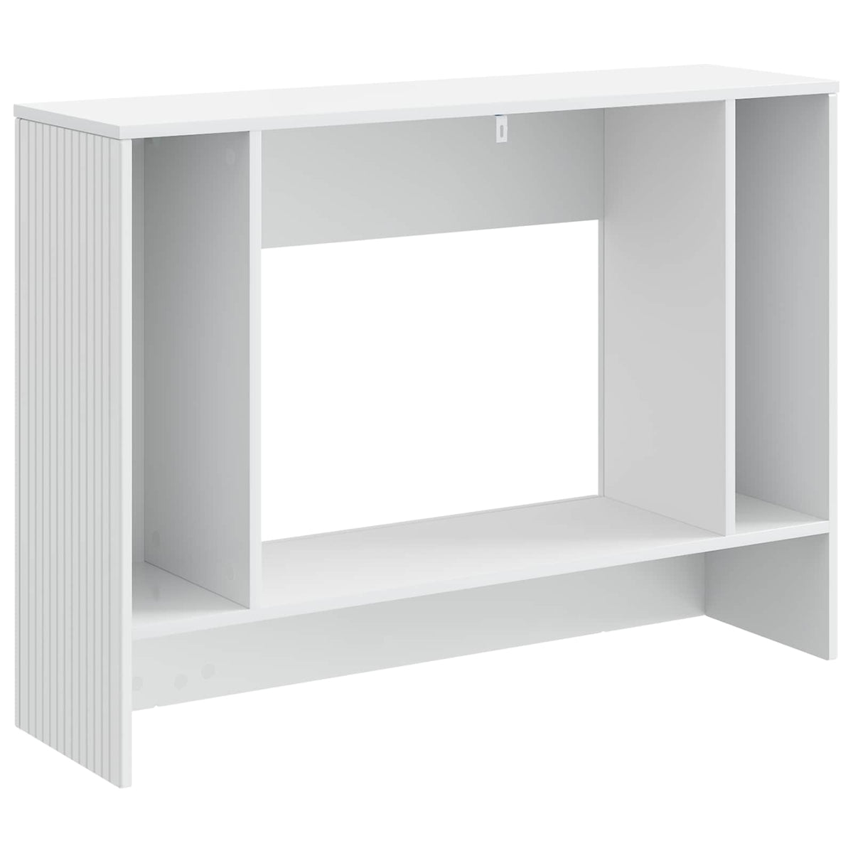 Konsolbord Højglans Hvid 101 x 29 x 74 cm Konstrueret træ