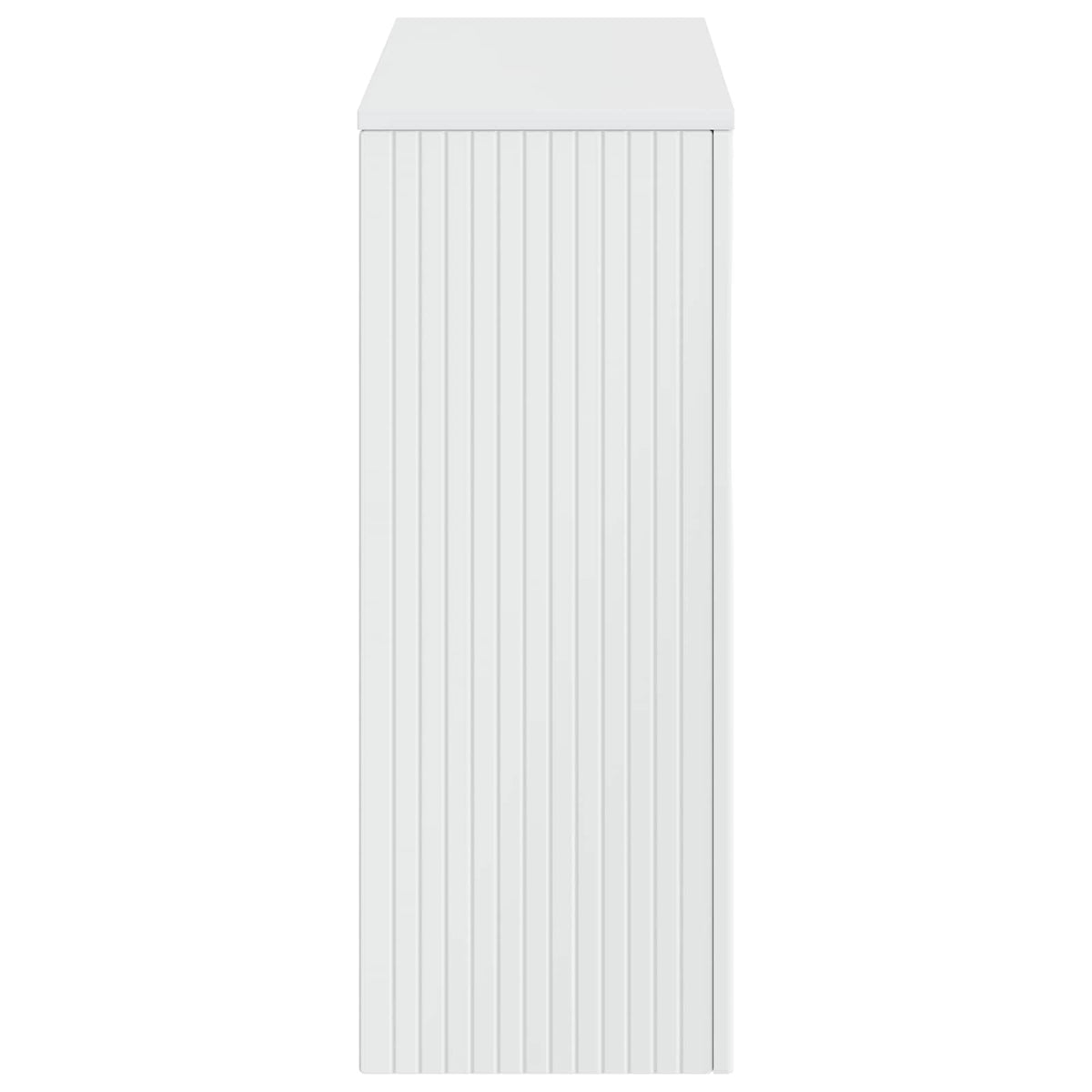 Konsolbord Højglans Hvid 101 x 29 x 74 cm Konstrueret træ