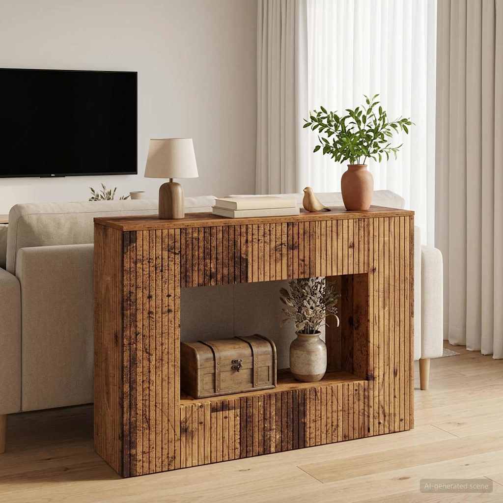 Konsolbord Gammelt træ 101 x 29 x 74 cm Konstrueret træ
