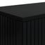 Konsolbord Sort 155 x 29 x 74 cm Konstrueret træ