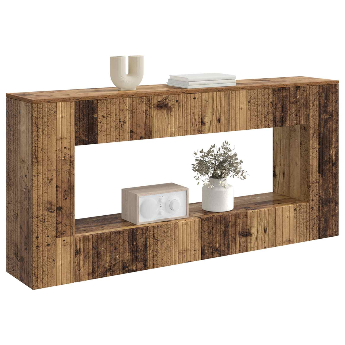 Konsolbord Gammelt træ 155 x 29 x 74 cm Konstrueret træ
