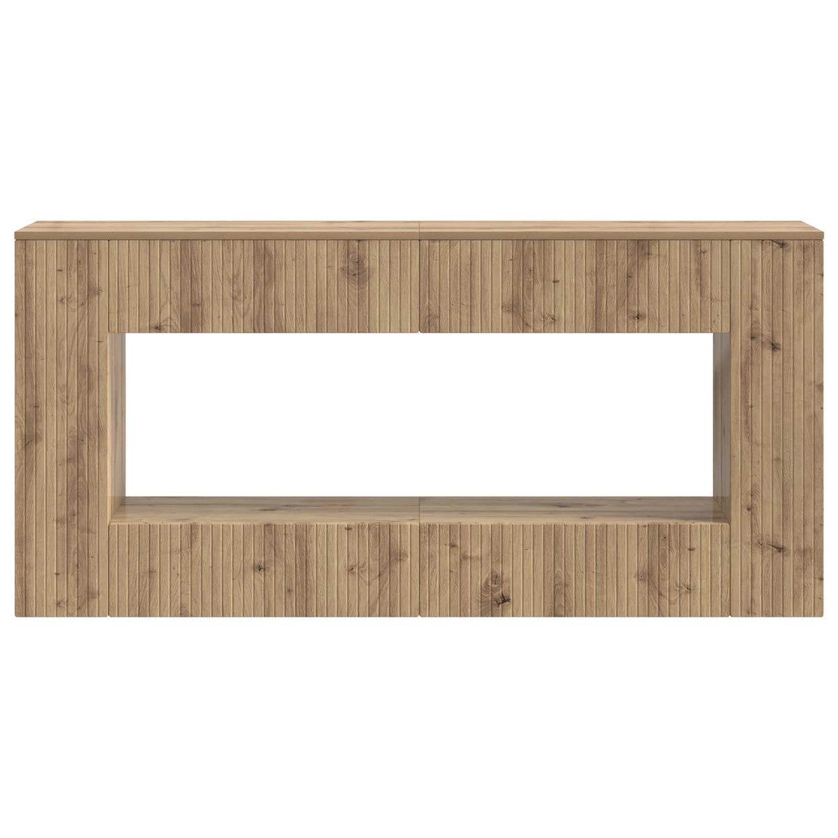 Konsolbord Artisan Eg 155 x 29 x 74 cm Konstrueret træ