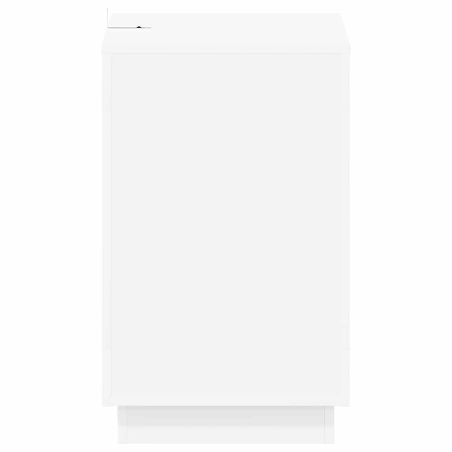 Sidebord Hvid 60 x 40 x 65 cm Konstrueret træ