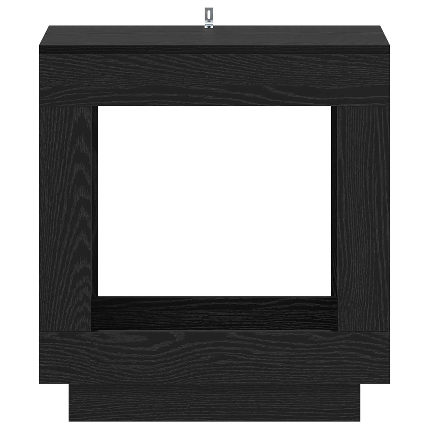 Sidebord Sort eg 60 x 40 x 65 cm Konstrueret træ