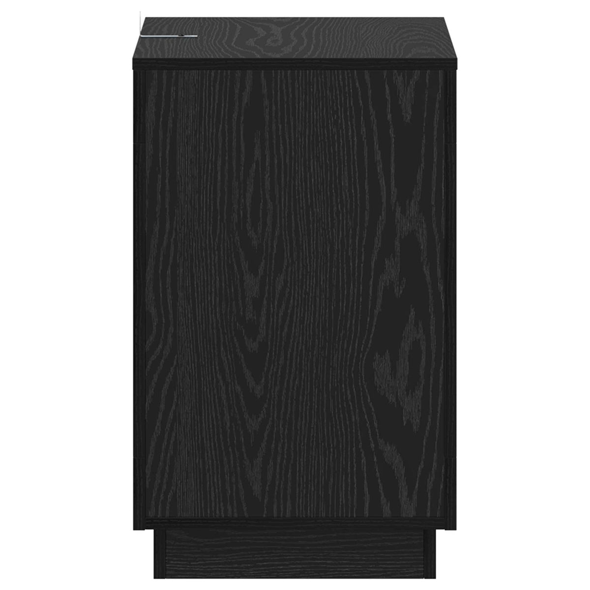 Sidebord Sort eg 60 x 40 x 65 cm Konstrueret træ