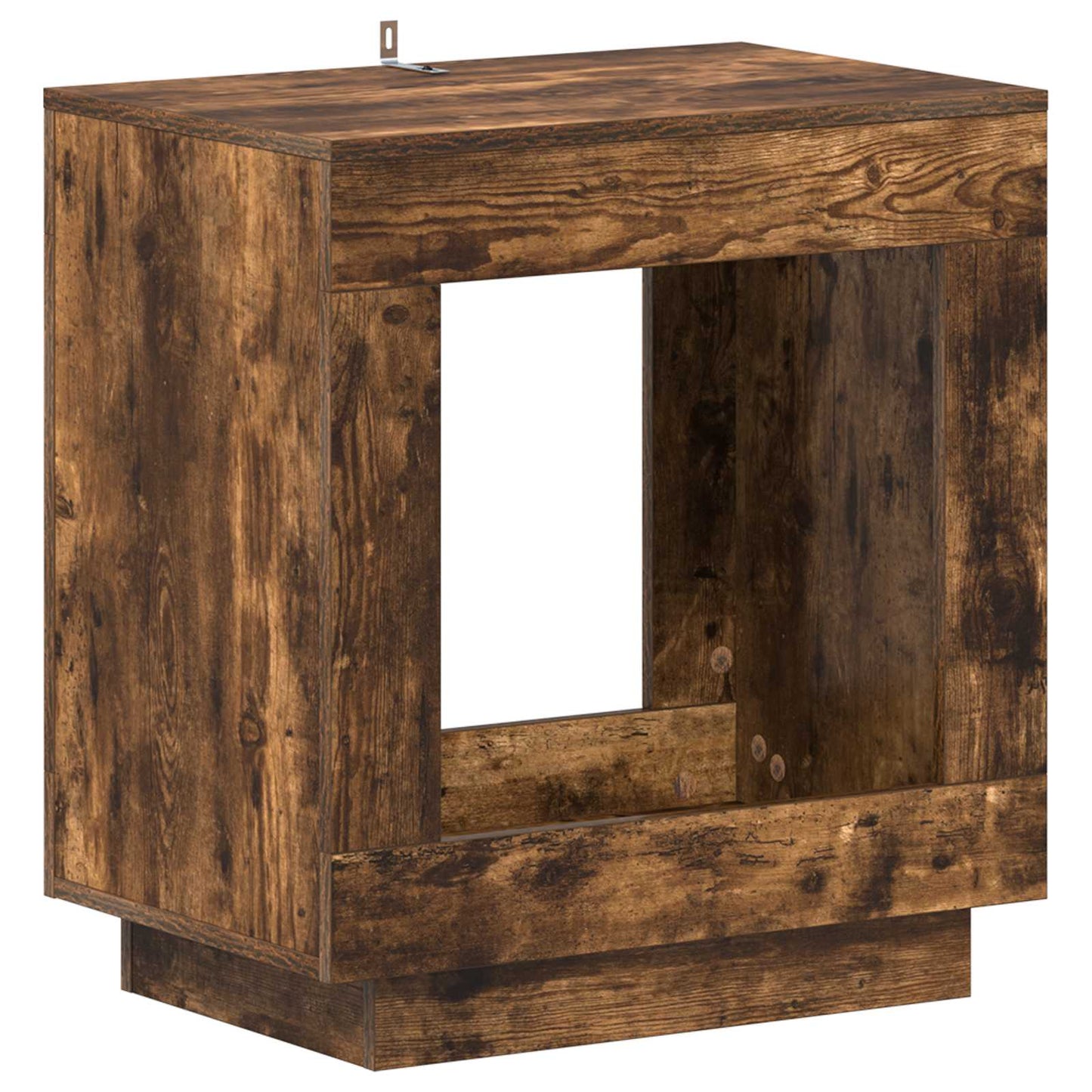 Sidebord Røget eg 60 x 40 x 65 cm Konstrueret træ
