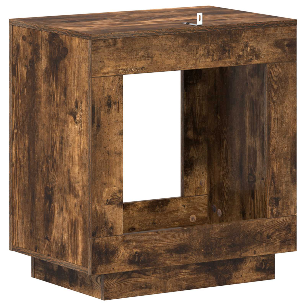 Sidebord Røget eg 60 x 40 x 65 cm Konstrueret træ