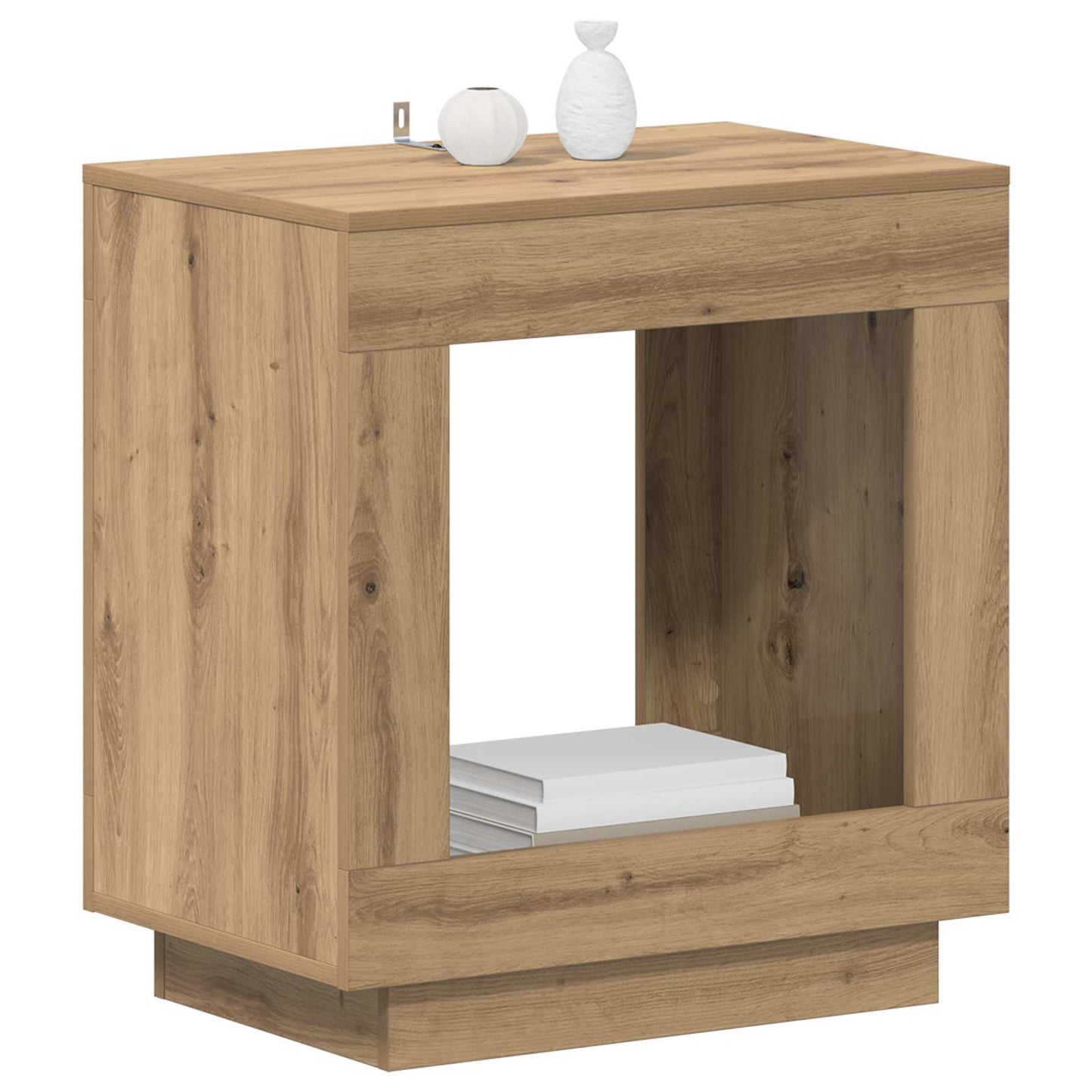 Sidebord Artisan-eg 60 x 40 x 65 cm Konstrueret træ