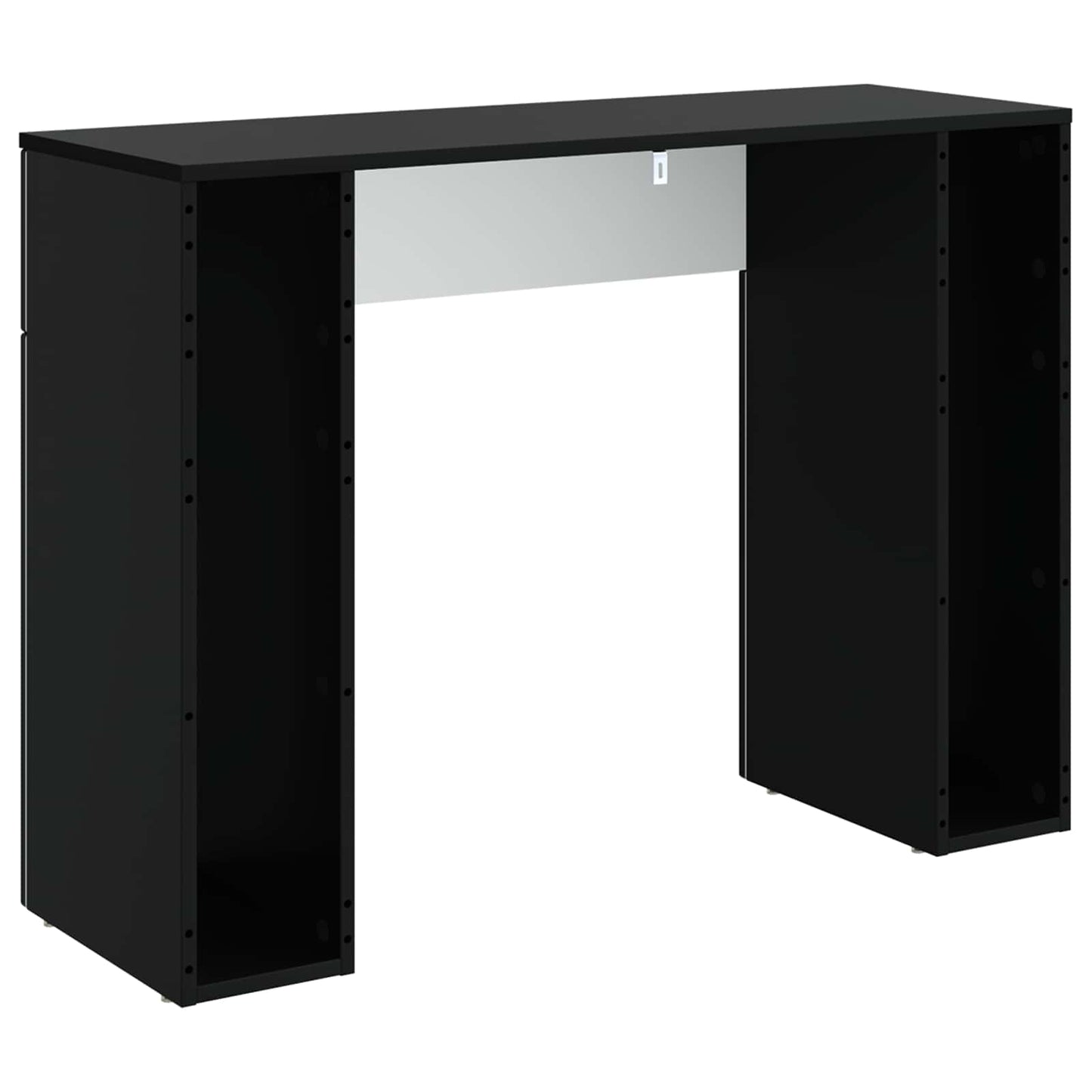 Sofabord Sort 102 x 35 x 75 cm Konstrueret træ