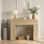 Sofabord Sonoma-eg 102 x 35 x 75 cm Konstrueret træ
