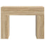 Sofabord Sonoma-eg 102 x 35 x 75 cm Konstrueret træ