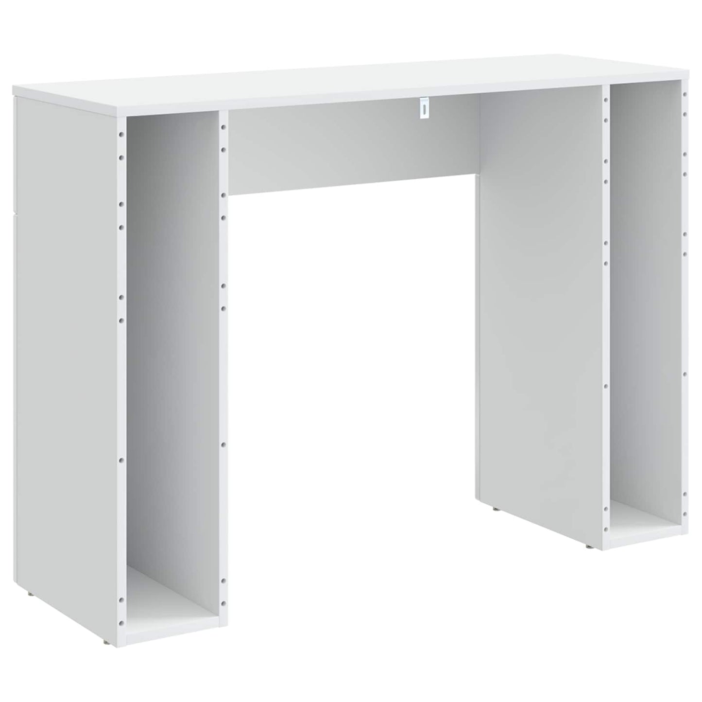 Sofabord Hvid højglans 102 x 35 x 75 cm Konstrueret træ