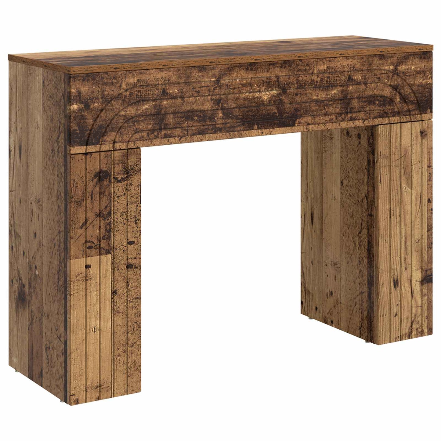 Sofabord Gammelt træ 102 x 35 x 75 cm Konstrueret træ