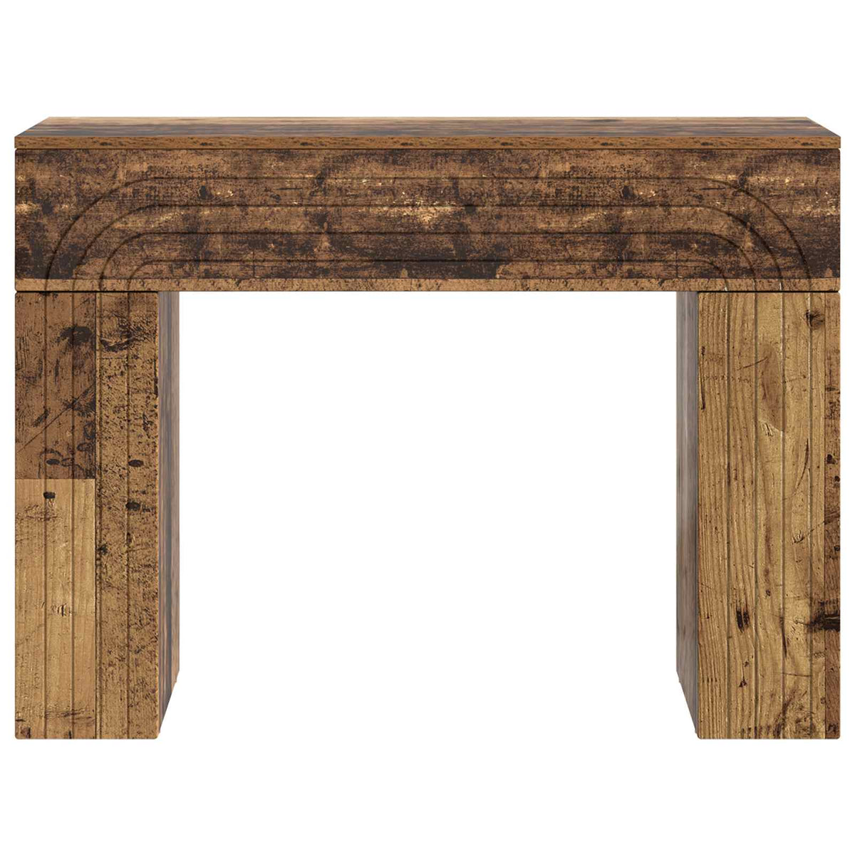 Sofabord Gammelt træ 102 x 35 x 75 cm Konstrueret træ