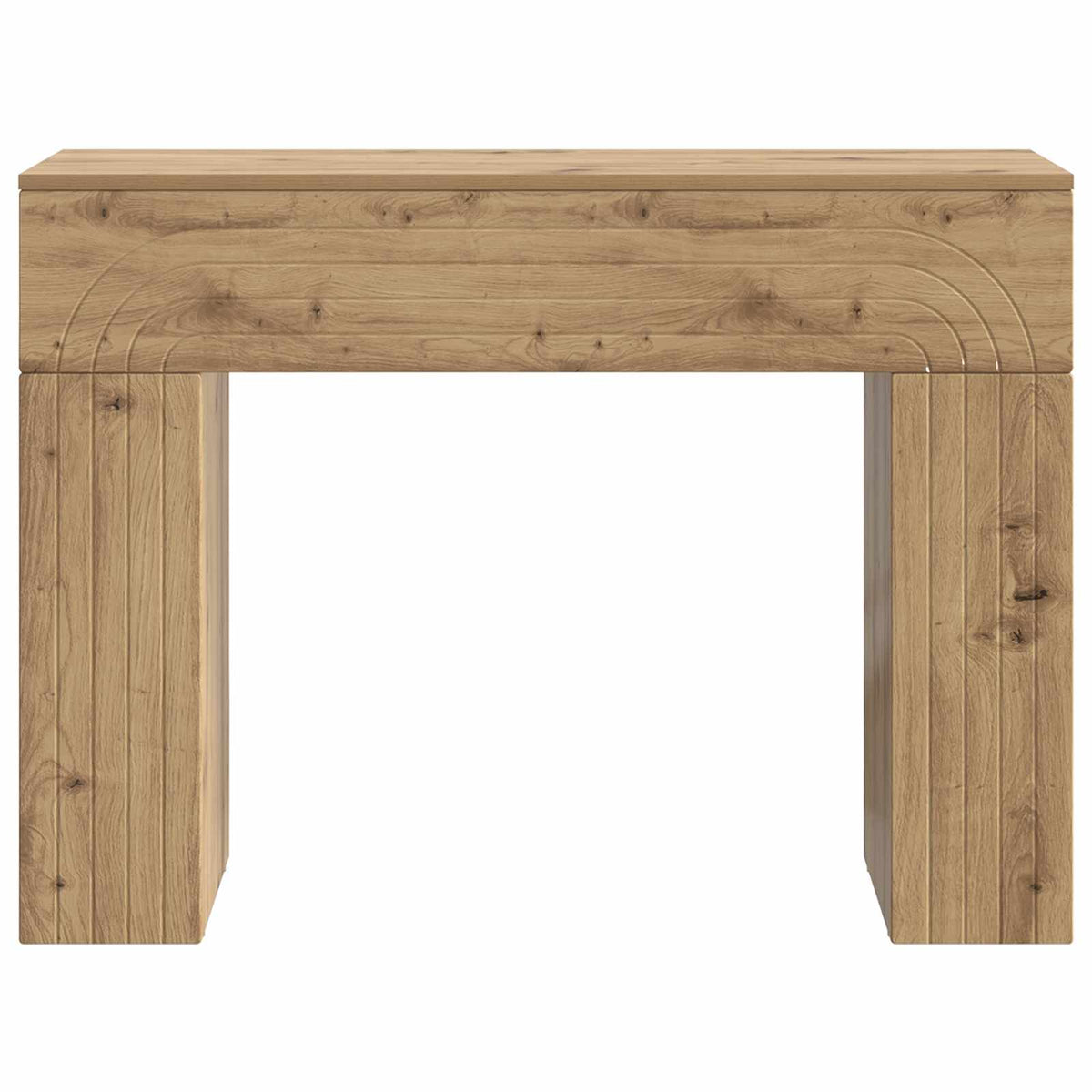 Sofabord Artisan-eg 102 x 35 x 75 cm Konstrueret træ